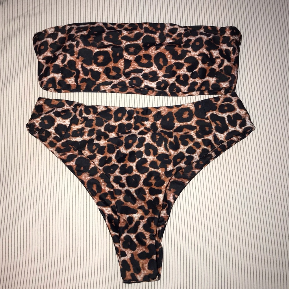 Cheetah print bikini